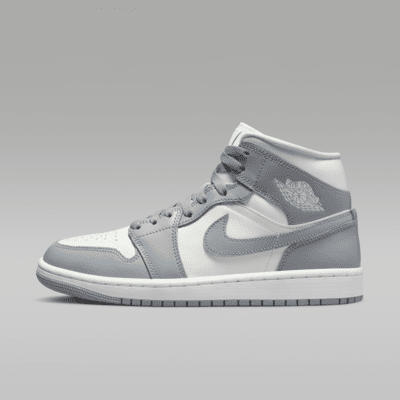 Grey and white jordan 1 hot sale